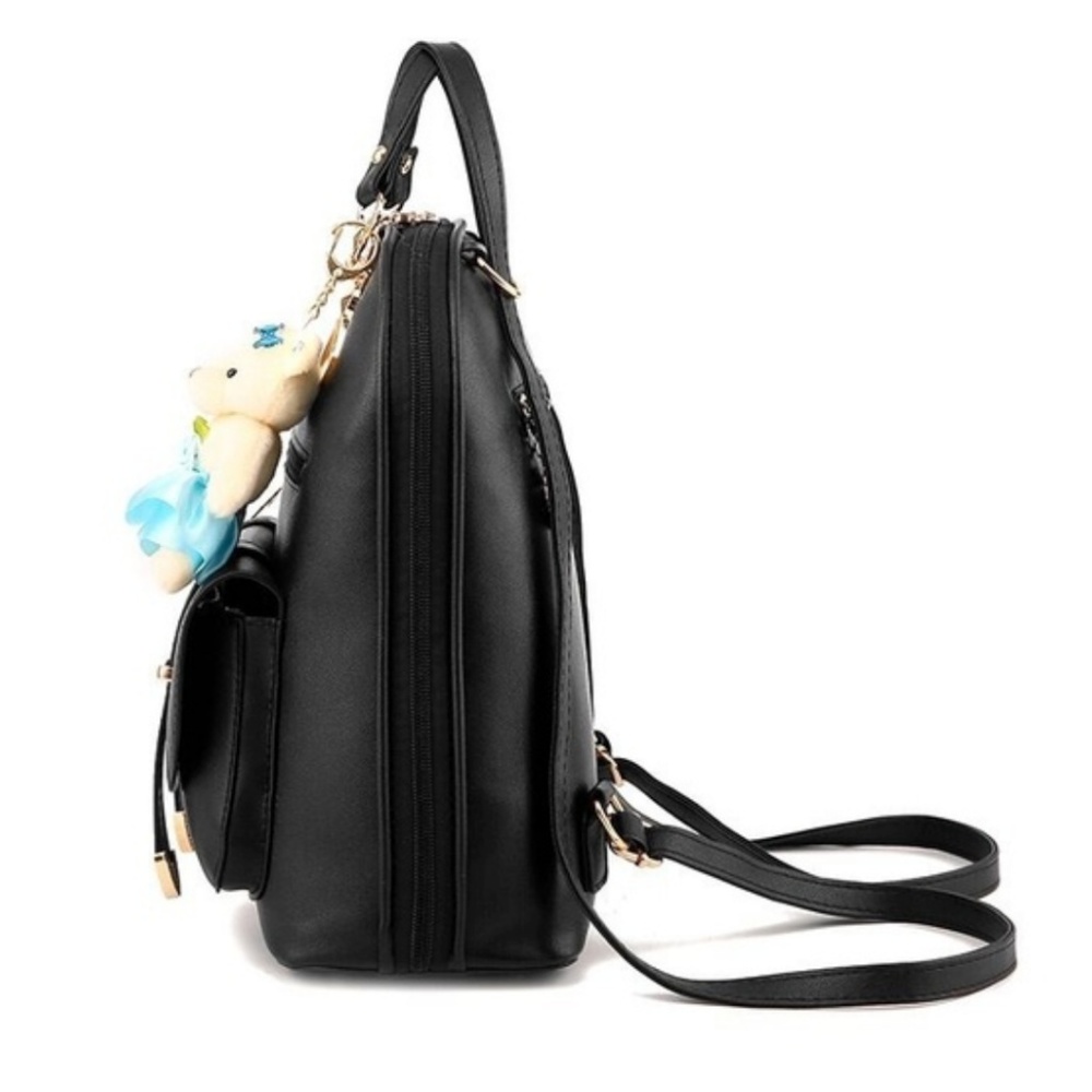 Waterproof Leather Backpack - Picture 2 of 8